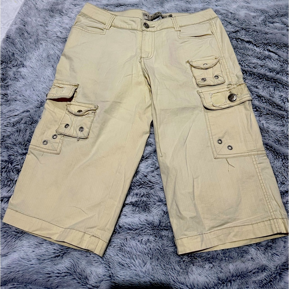 Mur Mur Bermuda Shorts Small Tan Cargo